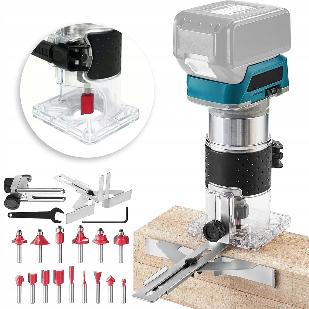 Horní vřetenová frézka Řezačka 600w 5 rychlostních stupňů pro ledové dřevo