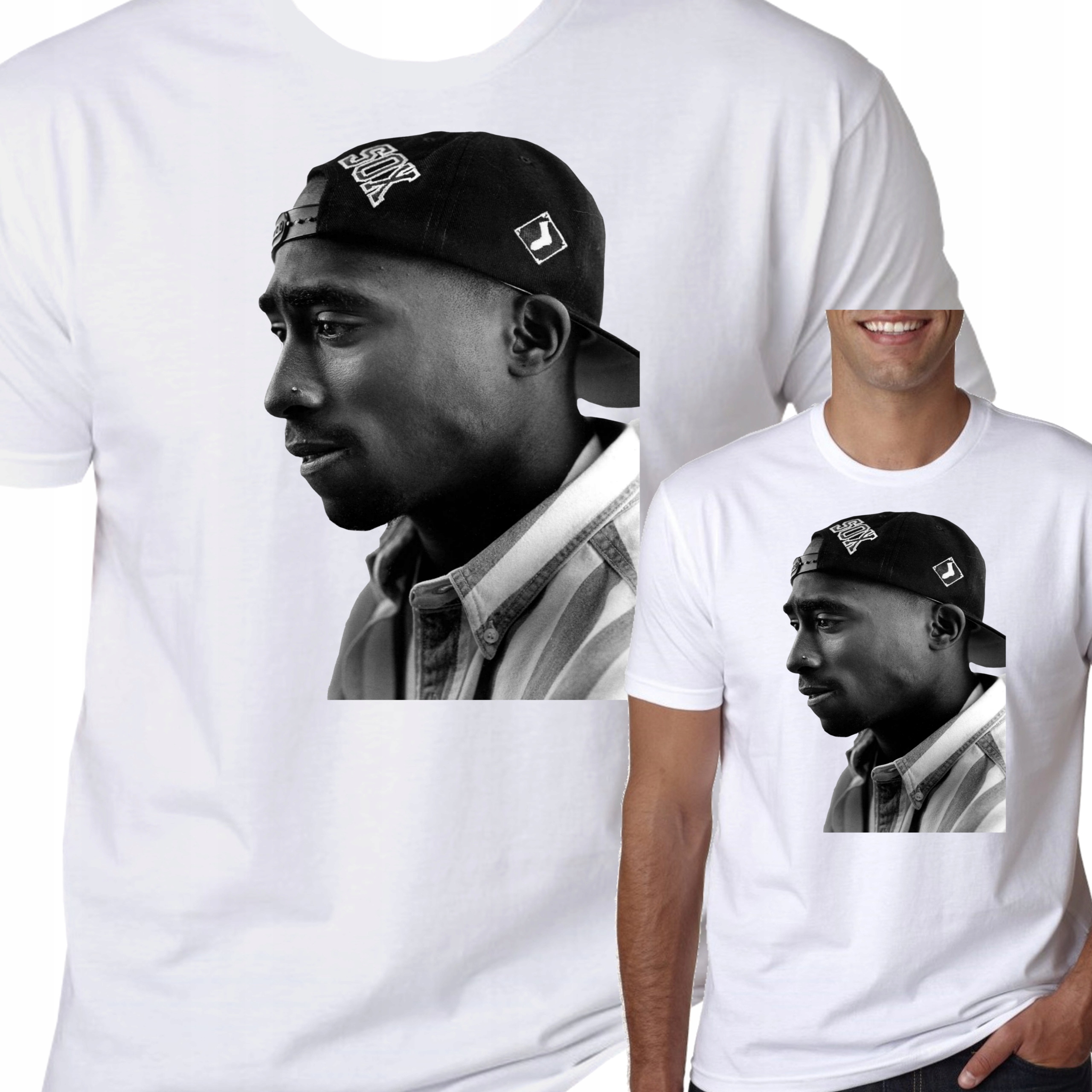 

T-Shirt Koszulka 2PAC Tupac Thug Life S 0803