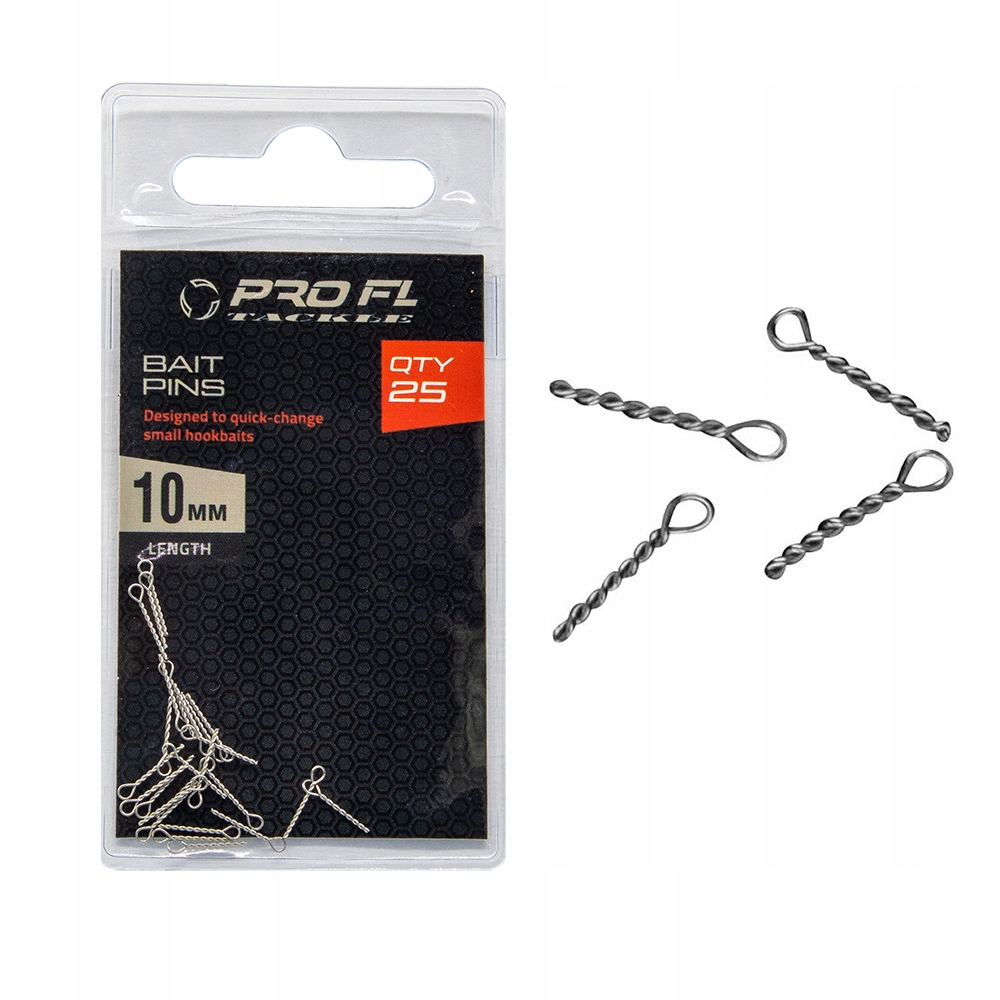 Pro Bait Pins 10mm 25szt. bagnety