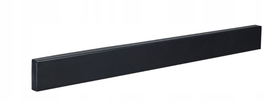 LISTWA MAGNETYCZNA KUCHENNA NA NOŻE STAL NIERDZEWNA 40CM CZARNA MOCNA NO17