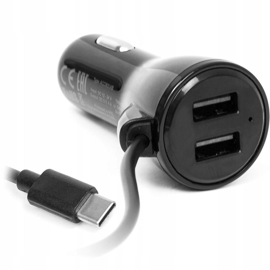 

Ładowarka Samochodowa Usb C 2 X Usb Do Samsung