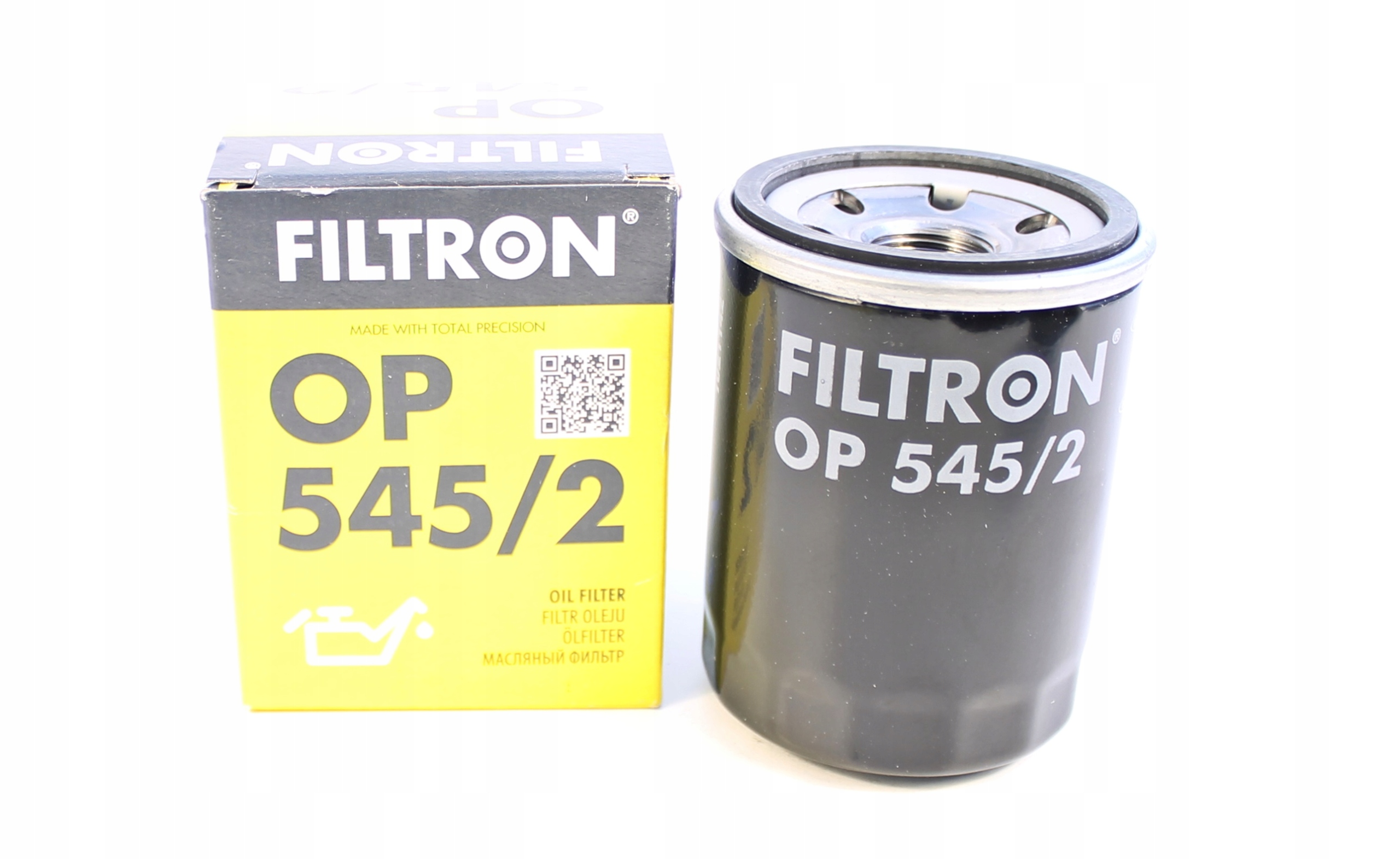 

Filtr oleju Filtron OP545/2 Fiat, Alfa, Hyundai