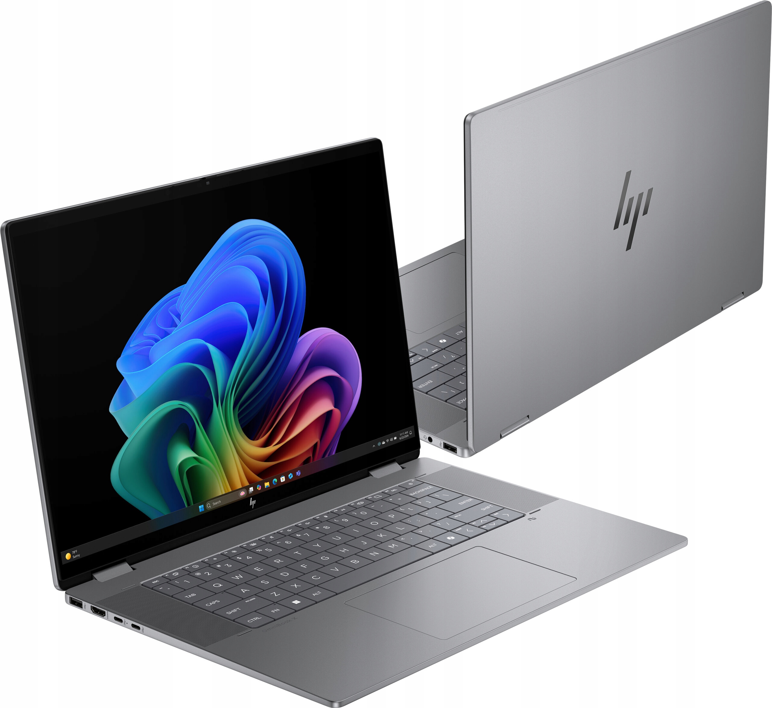 Hp OmniBook X Flip 2-w-1 16" Laptop 16 Gb Ram 512 Gb Ssd W11H