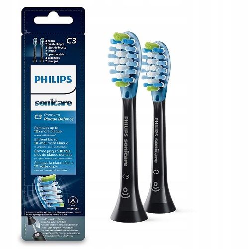 Philips Sonicare C3 Premium Plaque Defence końcówki (HX9042/33) 2 szt.