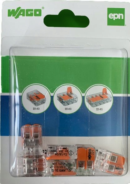 

Szybkozłącze instalacyjne Wago 32A 450V, 0.2-4 mm²