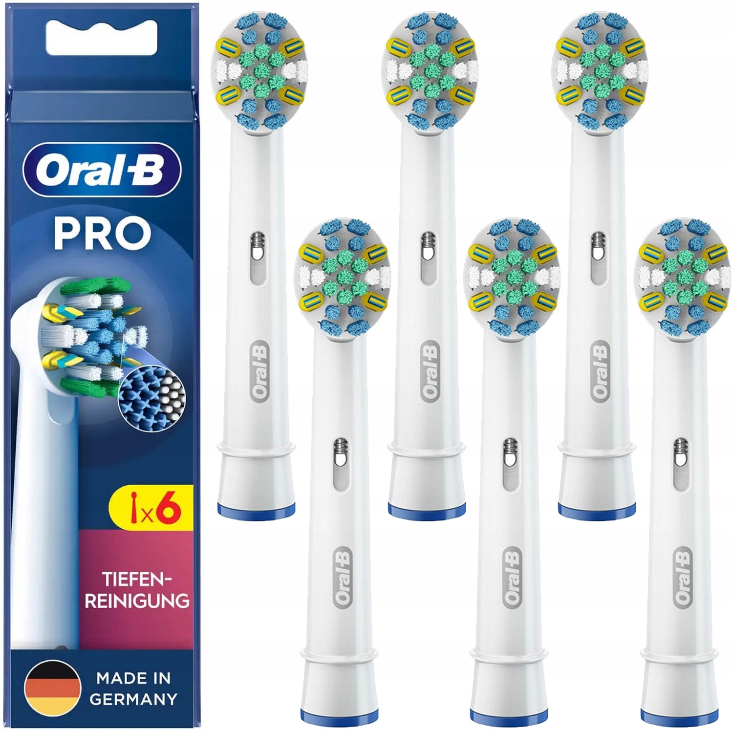 Końcówka Do Szczoteczki Oral-b Floss Action Tiefenreinigung EB25RB 6-PAK