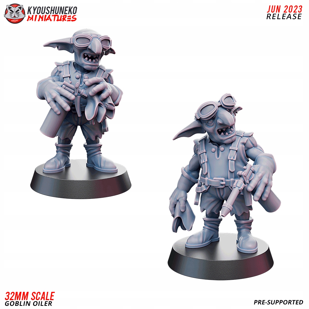 Goblin Oiler Kyoushuneko Miniatures