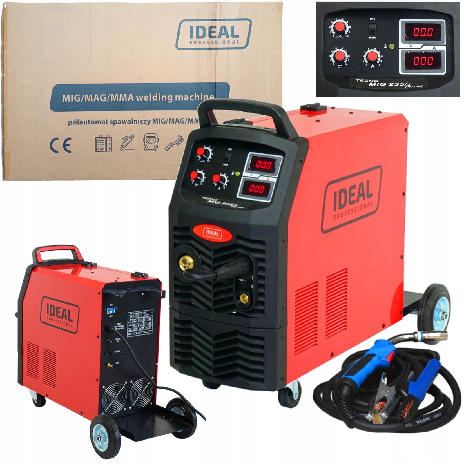 Migomat Tecnomig 255/2 4x4 Pro Igbt 230/400V