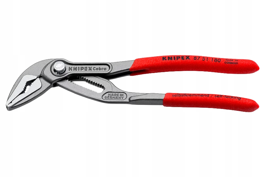 Nastavitelné kleště Knipex Cobra Es 180 mm úzké 87 51 180 pro trubky Najder