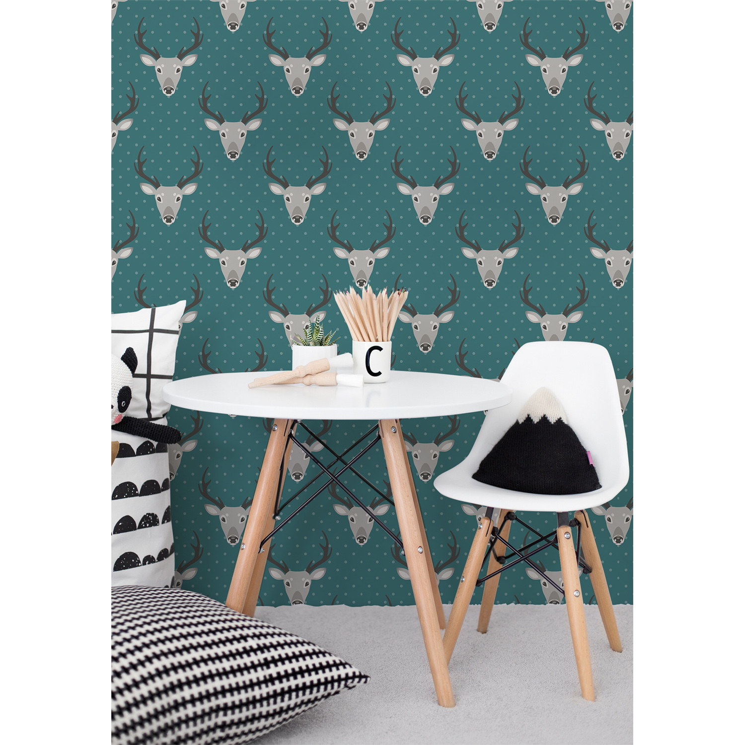 

Flizelinowa tapeta Portret jelonka 208x146 + klej