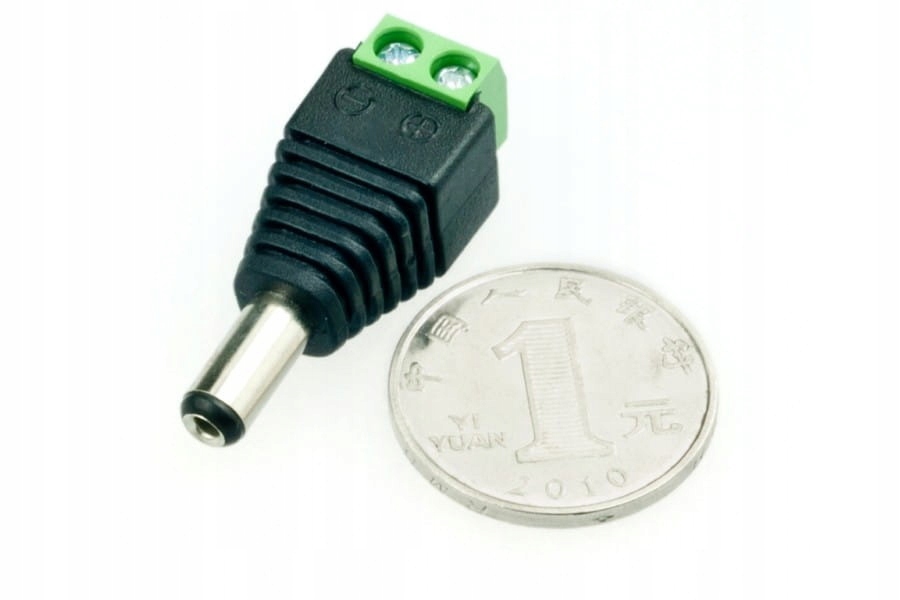Adapter Wtyk DC 5.5x2.1mm męski do Arduino