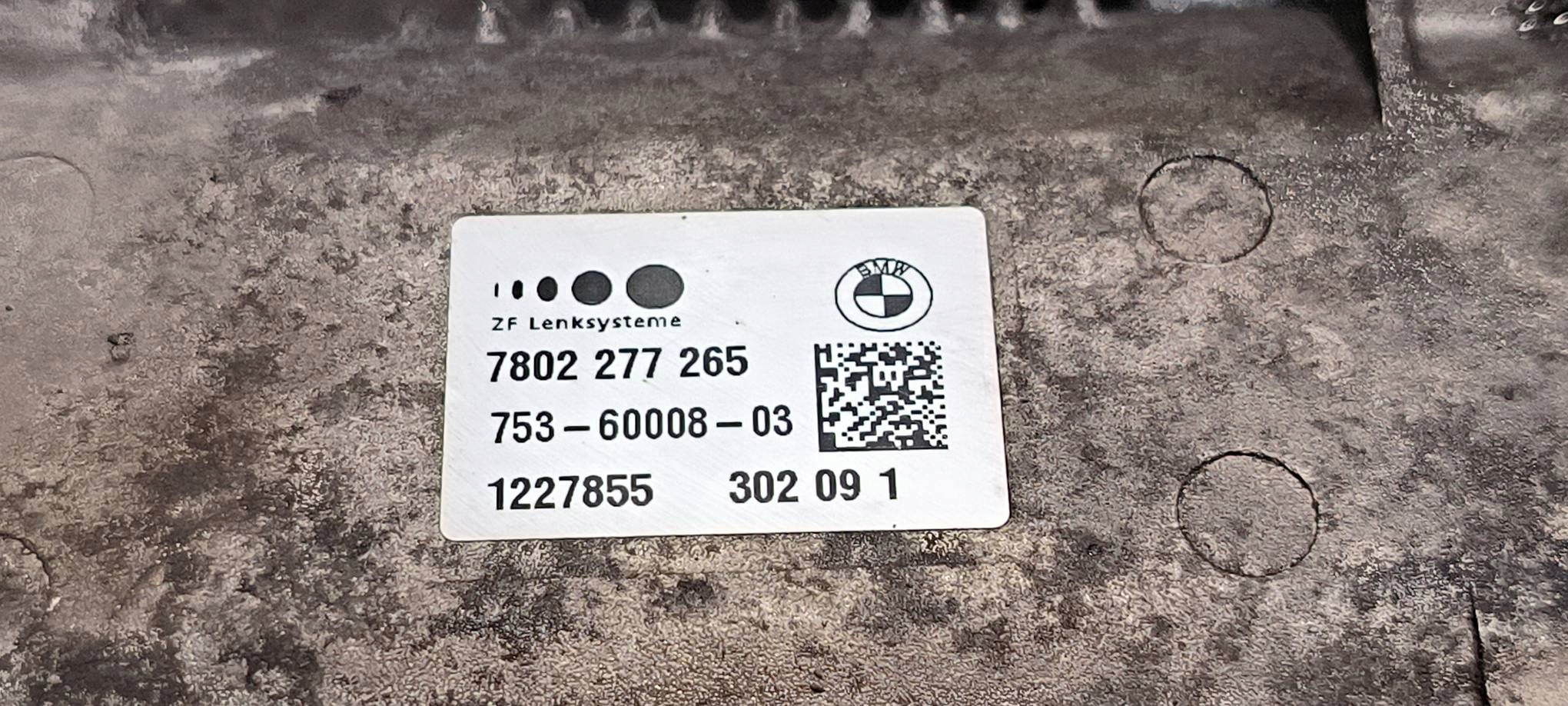 control 6793453 BMW E87 116D LIFT