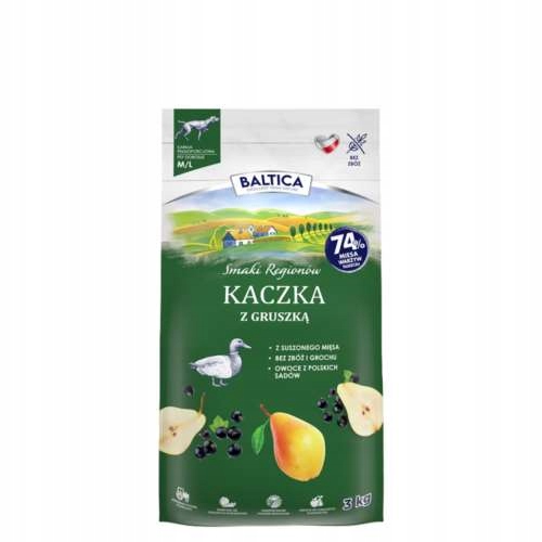 Baltica Chutě Regionů Kachna s hruškou M/L 3kg