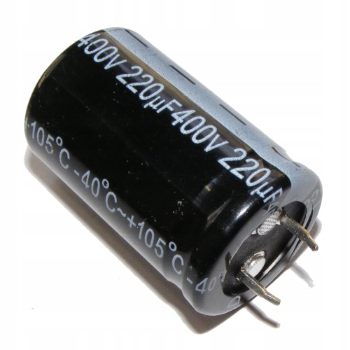 220uF 400V kondensator Snap-in CD294 Sinecon - Sklep, Opinie, Cena w ...