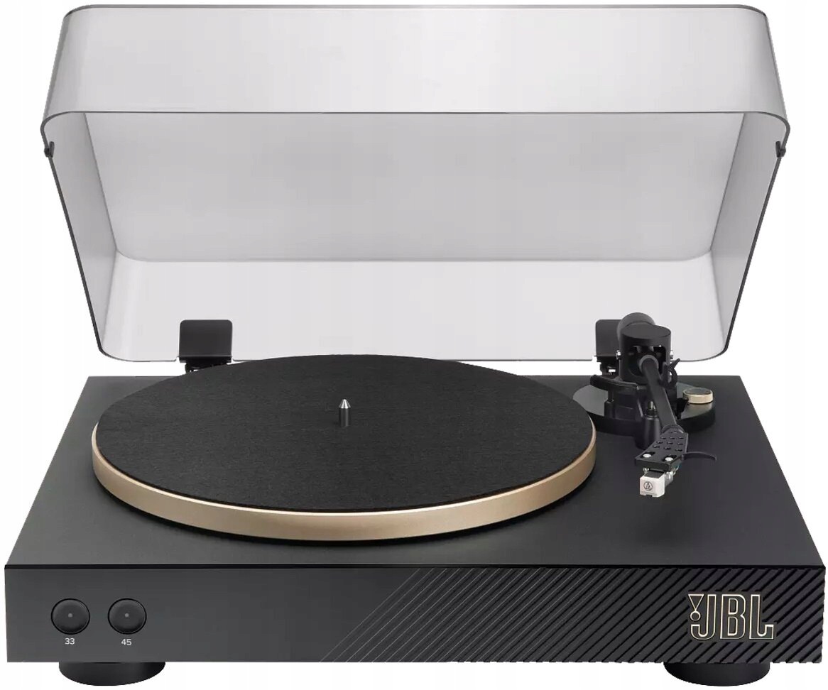 Jbl Gramofon Spinner S Bluetooth Aptx-hd Černo-zlatý