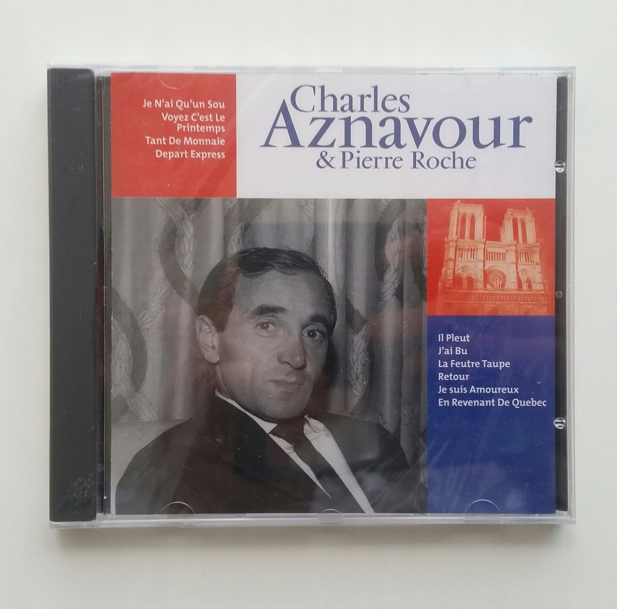 Charles Aznavour Pierre Roche Francuska CD