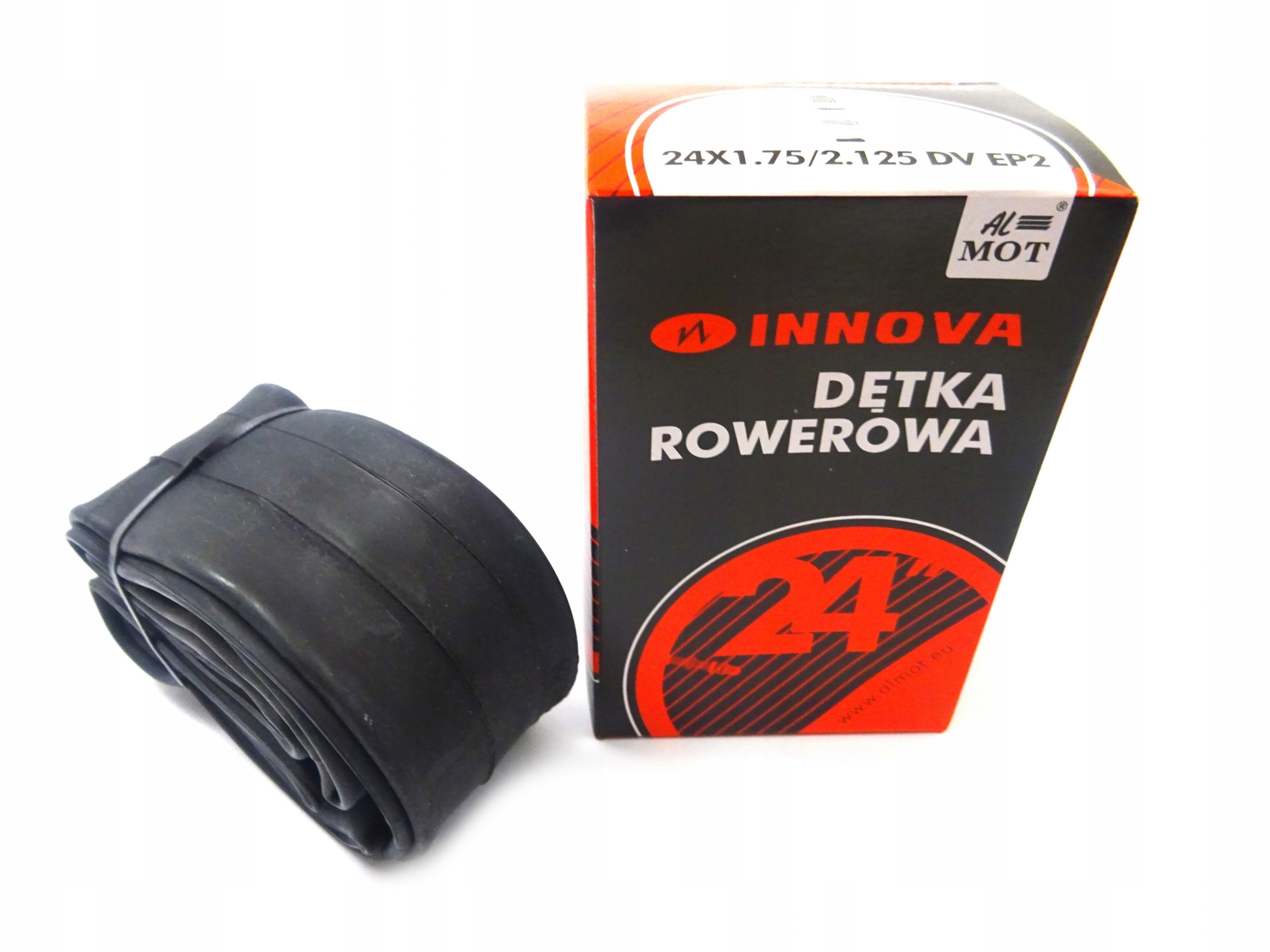 

Dętka Rowerowa Innova 24X1.75/2.125 Zaworek Dunlop