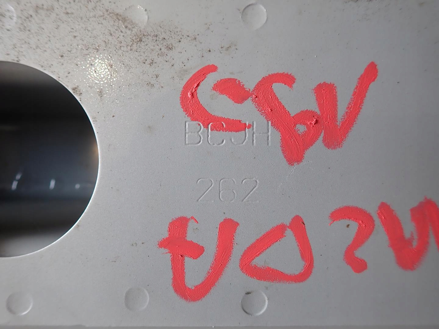 sider below bumper rear part MAZDA 3 BP 2019