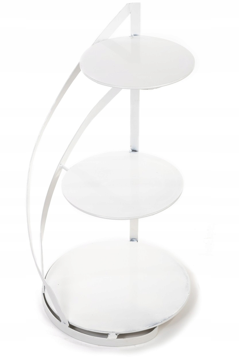 Stojak na ciasto torty owoce PATERA NA STÓŁ biała