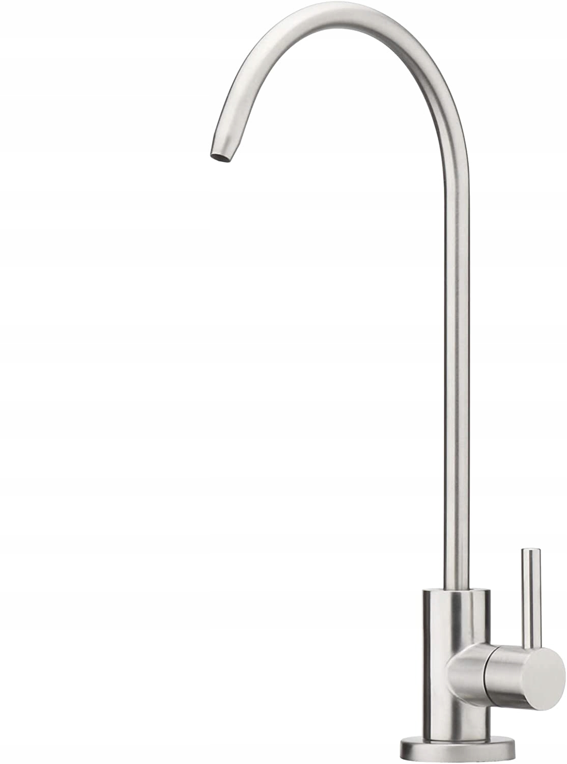 Wylewka do osmozy satyna chrom matowy - ceramika!