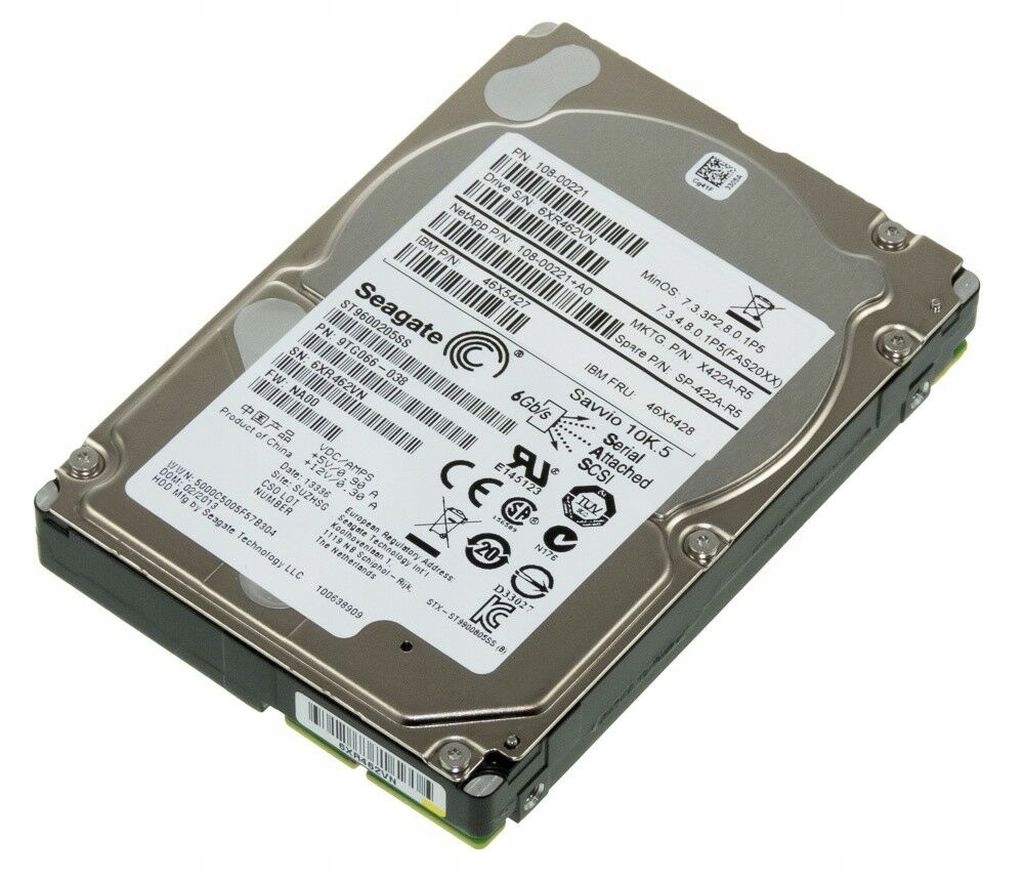 (未使用･未開封品)　Seagate Savvio 10K.6 300GB vf3p617 Amazon.com: Seagate Savvio 10K.5 300 GB 10000 RPM SAS 6-Gb/S