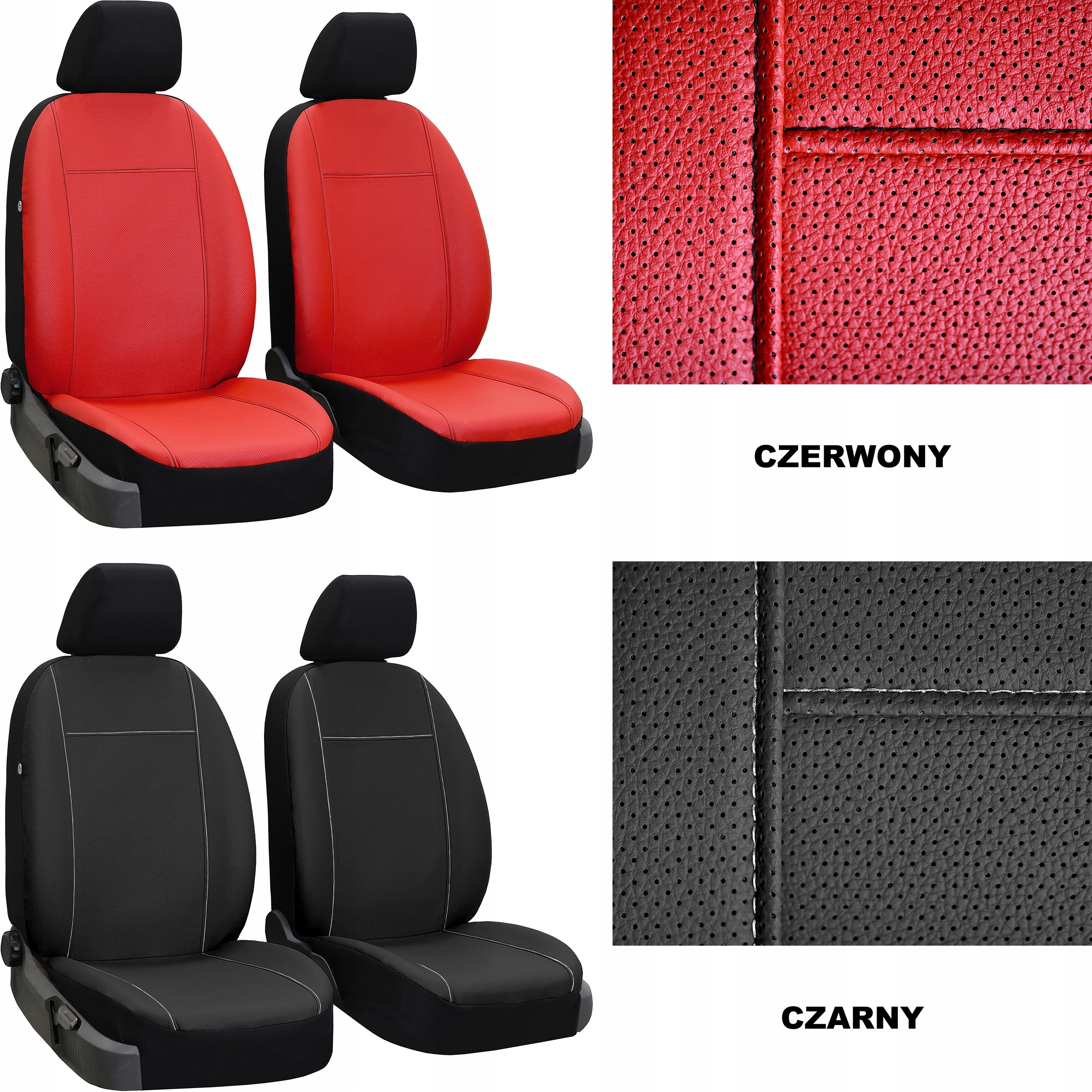 SKÓRZANE POKROWCE MIAROWE do FIAT TALENTO 1+1 Producent Pok-ter