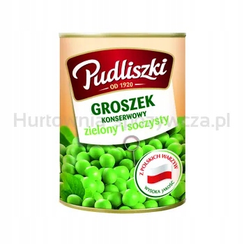 Pudliszki Konzervovaný hrášek 400 g
