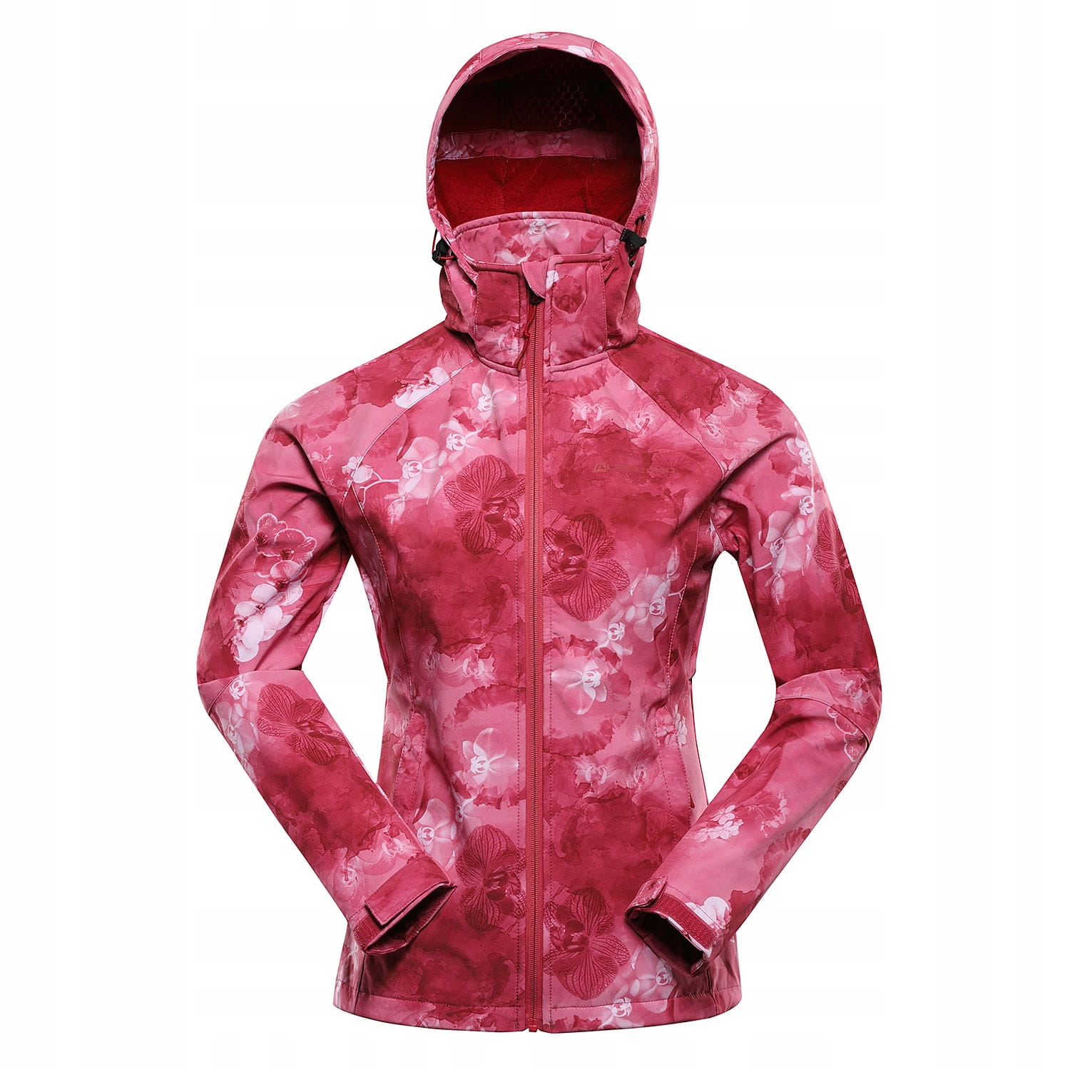Alpine Pro Kurtka trekkingowa damska softshell 8000 Hoora różowy r.M