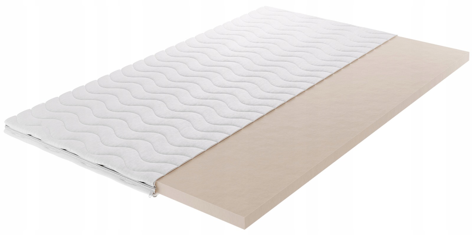 Topper 90x200 komfortní podložka na matrace pro samostatné postele