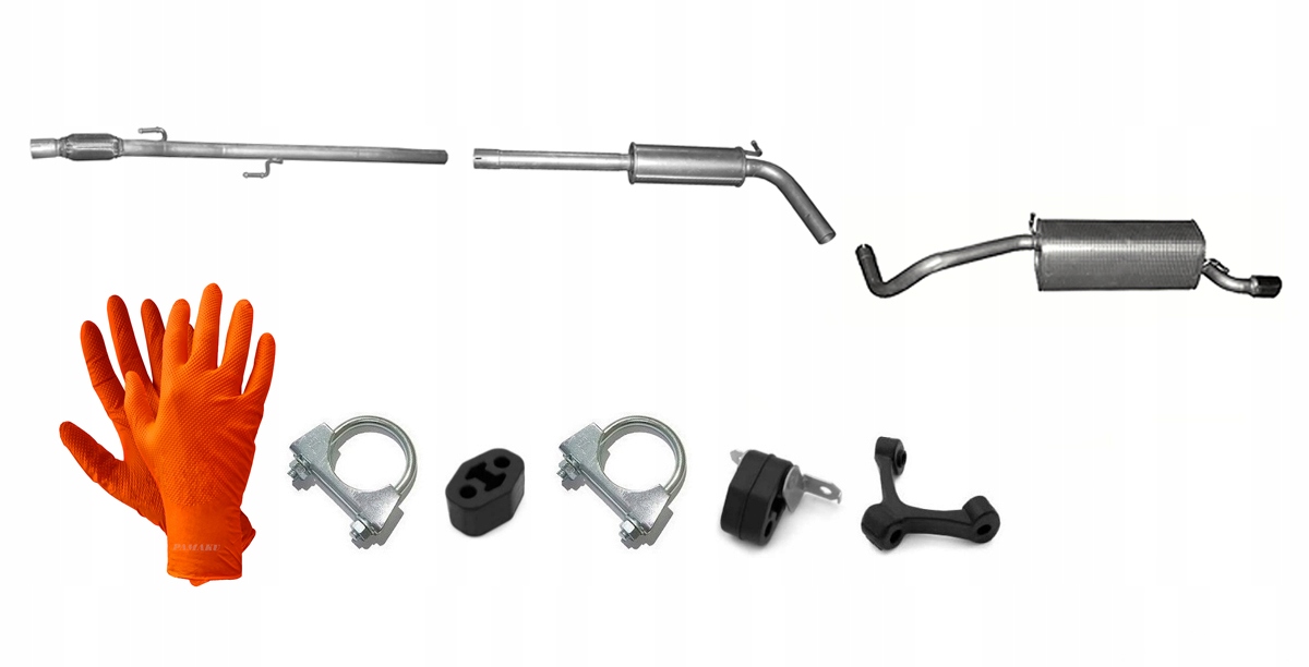 Audi A1 1.2 TSi 63 kW (2010 4/2015) 5D Sportback Výfukový Systém