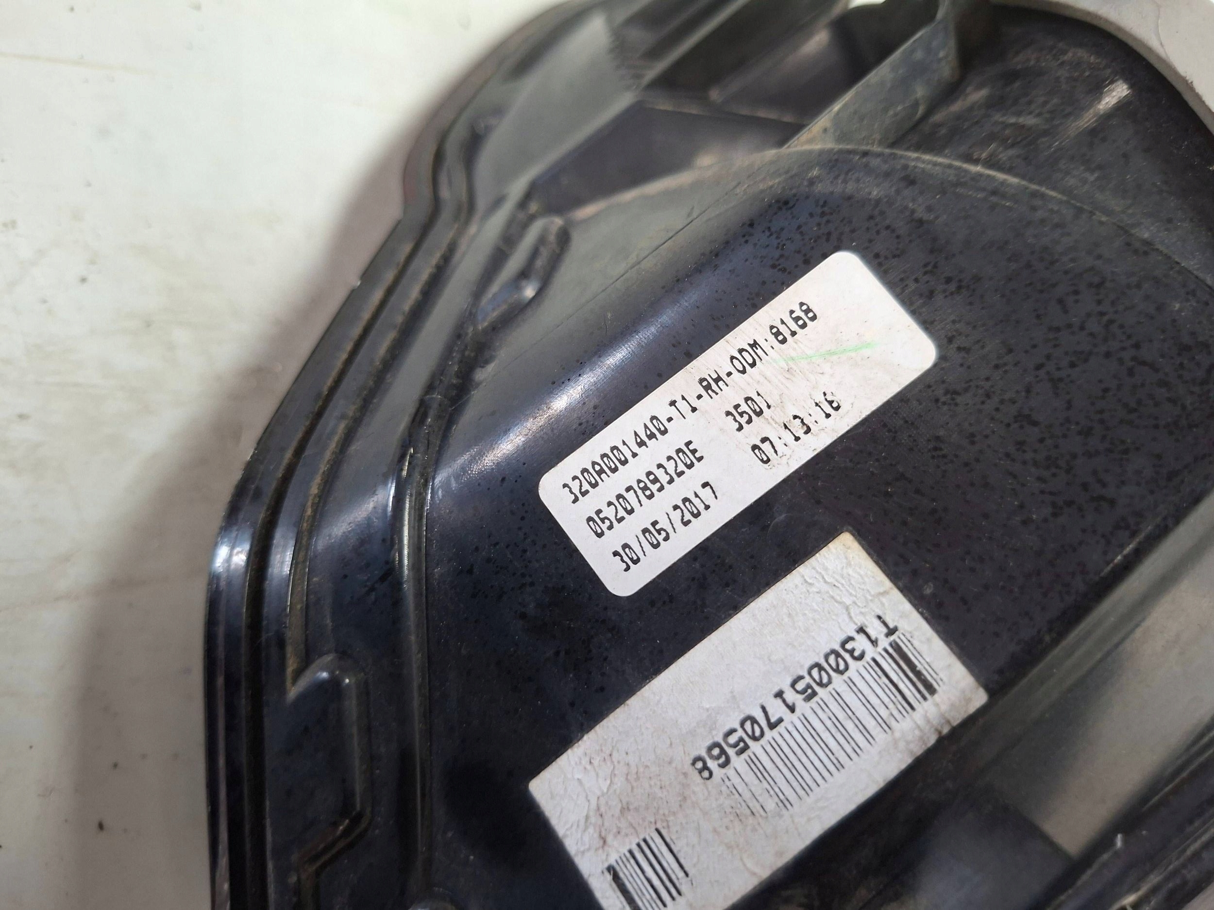 light rear right 0520789320E FIAT TIPO II HB 2015