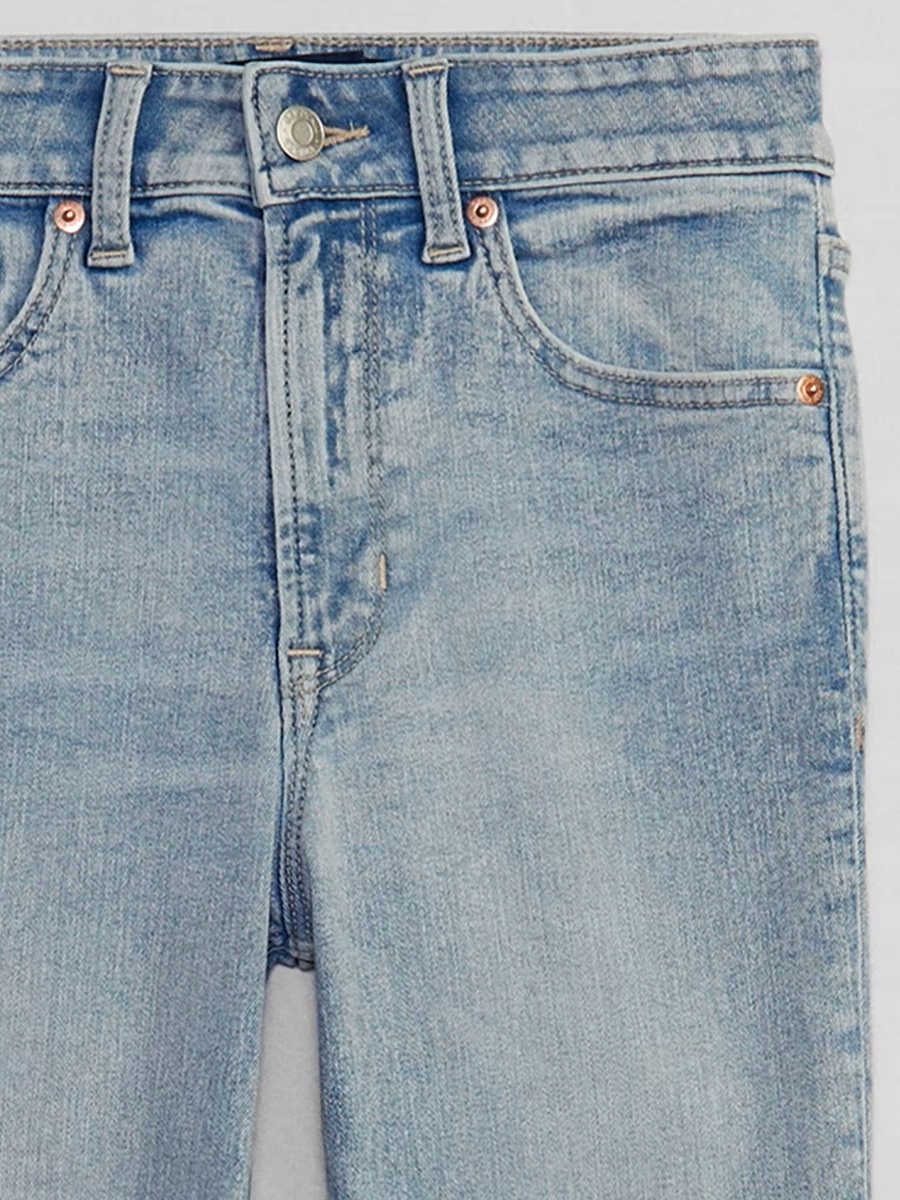Gap Džíny legging high rise modrá