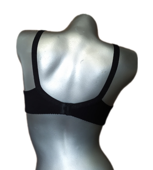 Biustonosz Anfen 85D czarny stanik miękki fiszbiny Rodzaj miękki