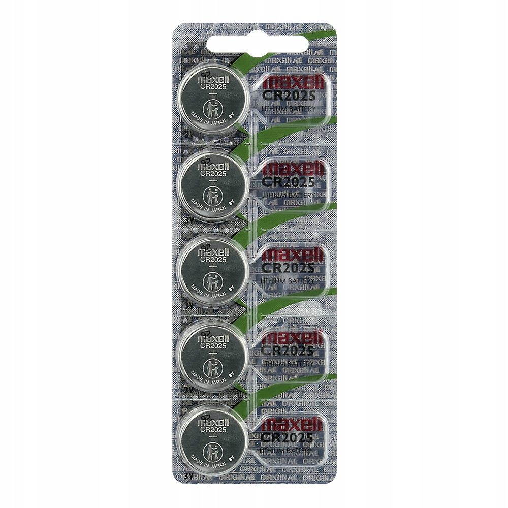 5x bateria litowa Maxell CR2025