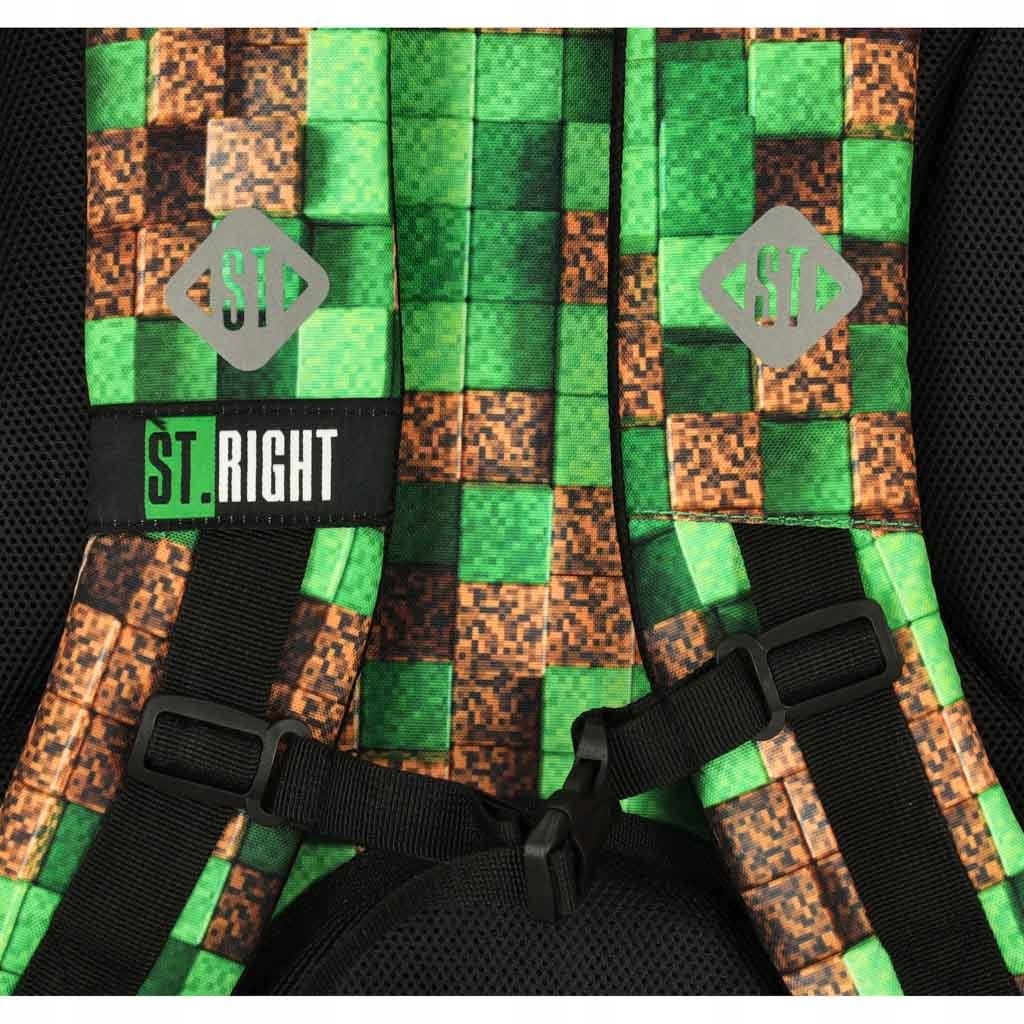 Plecak szkolny Stright Pixel Cubes Marka ST.RIGHT