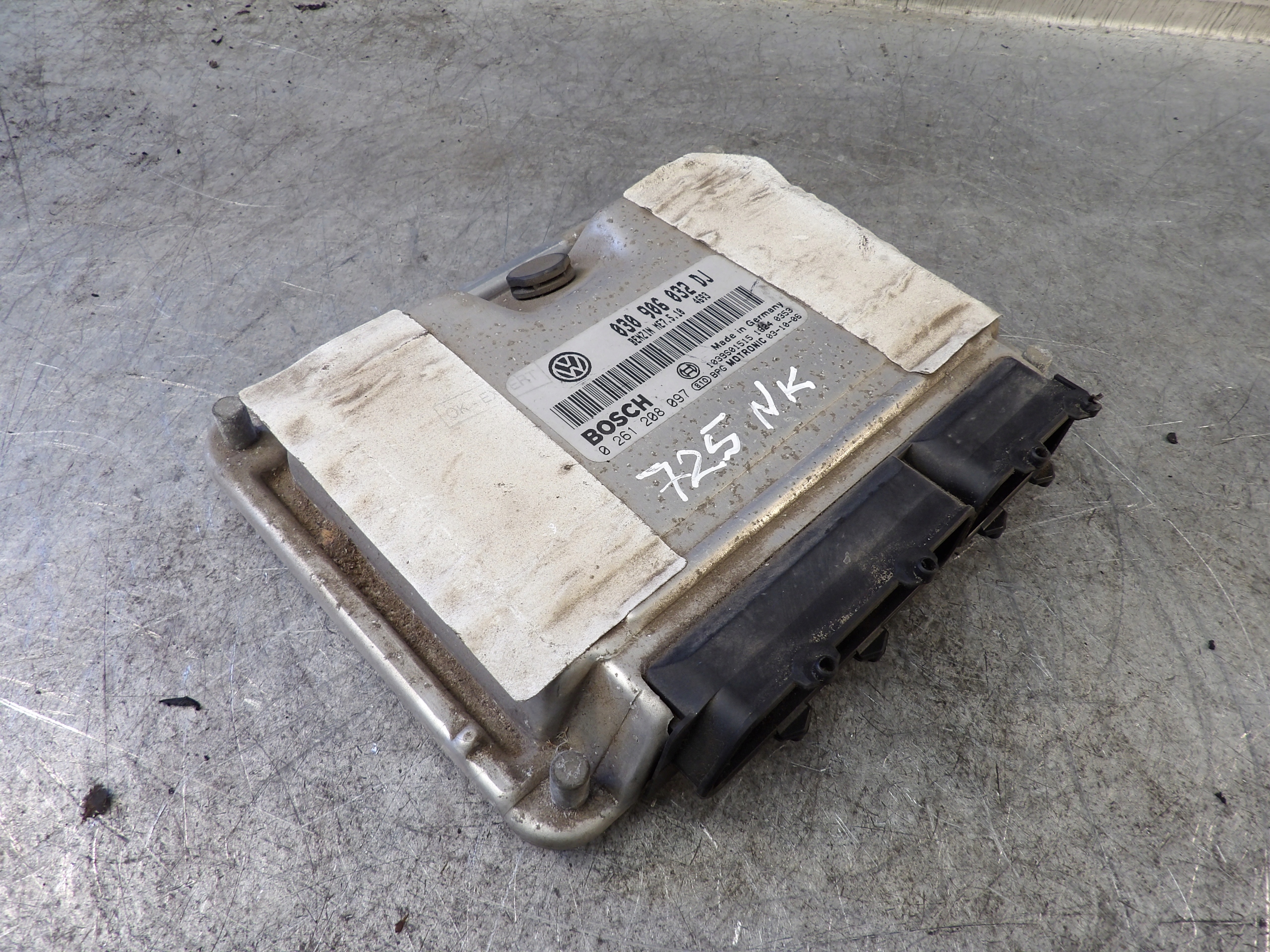 Seat Arosa computer, control unit 030906032DJ 0261208097