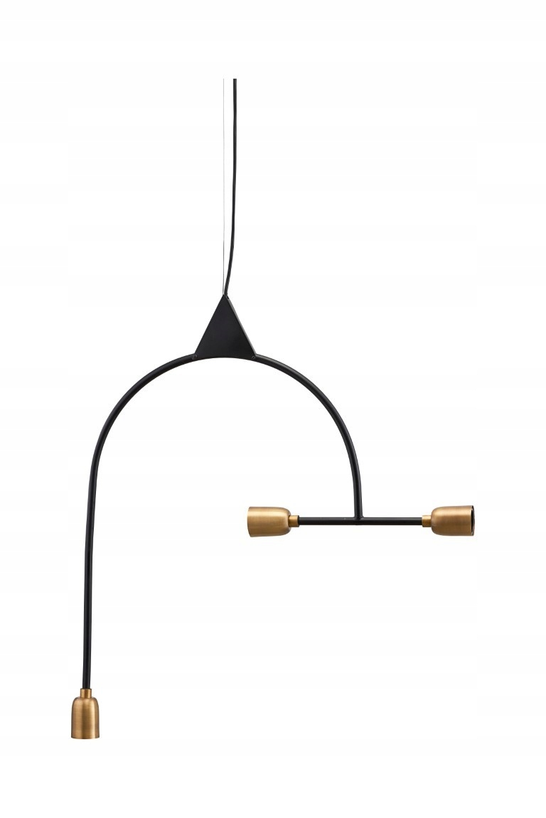 Závesná lampa Arch, čierna, House doctor