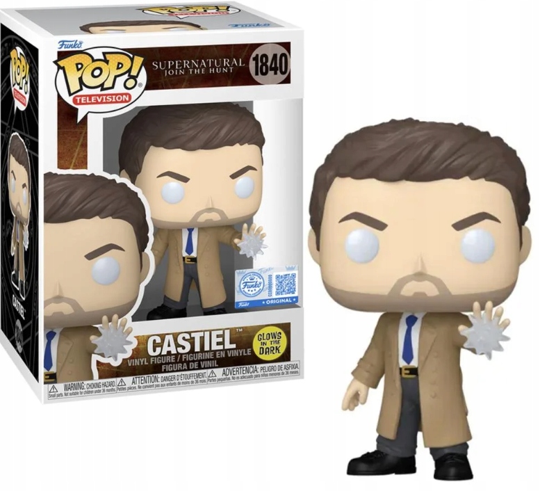 Funko Pop! Supernatural Tv 1840 Castiel (gw)
