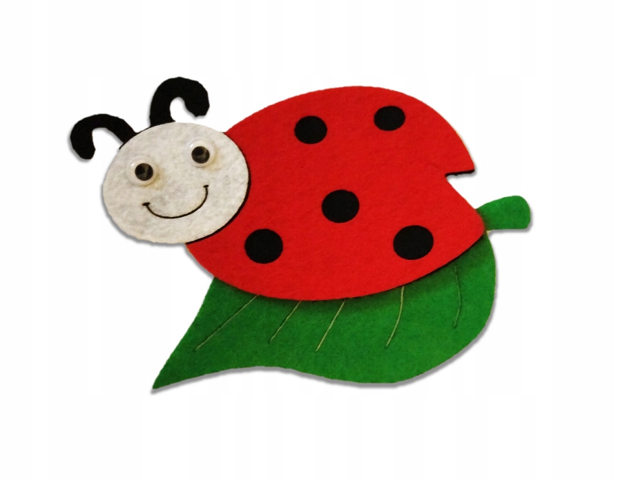 FILCOWY ZESTAW KREATYWNY BIEDRONKA 2SZT NA PREZENT