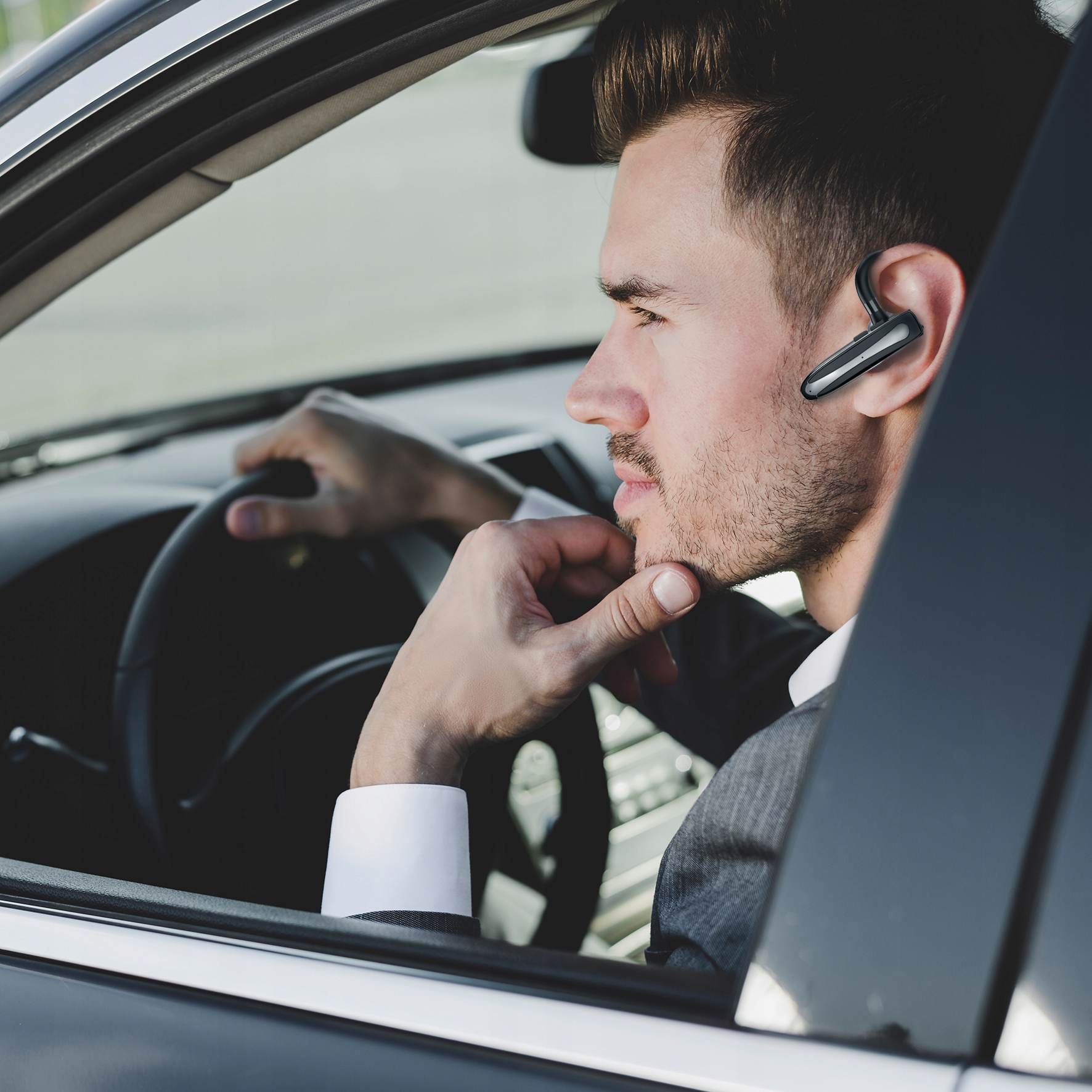 Słuchawka Bezprzewodowa do Telefonu Zestaw Słuchawkowy Rozmów dla Kierowcy Impedancja 13 Ω