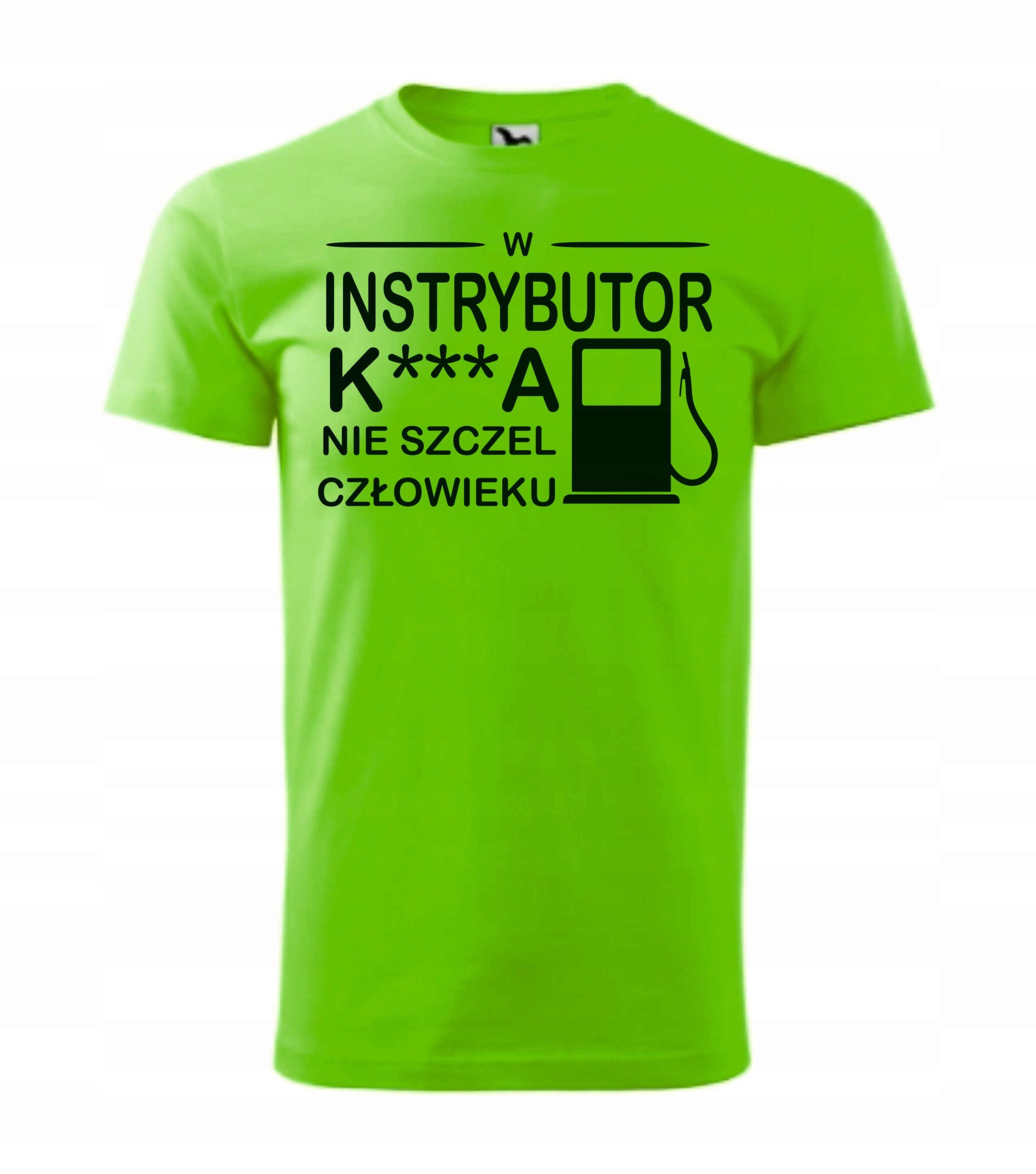 

Koszulka w Instrybutor Nie Szczel nadruk A3