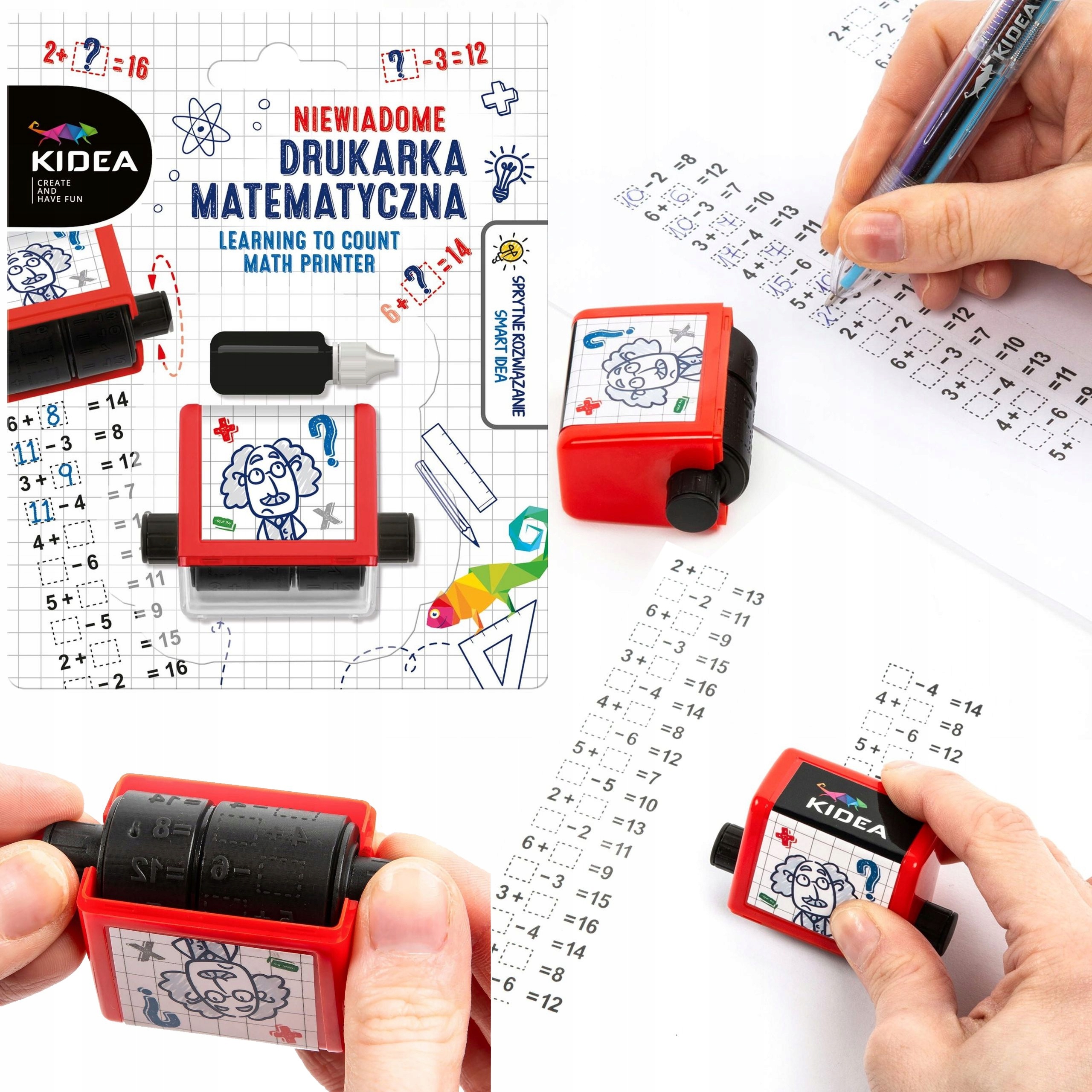 KIDEA NIEWIADOME DRUKARKA MATEMATYCZNA