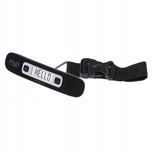 Waga Bagażowa Podróżna Adler AD 8190 50kg LCD Funkcja Tarowania