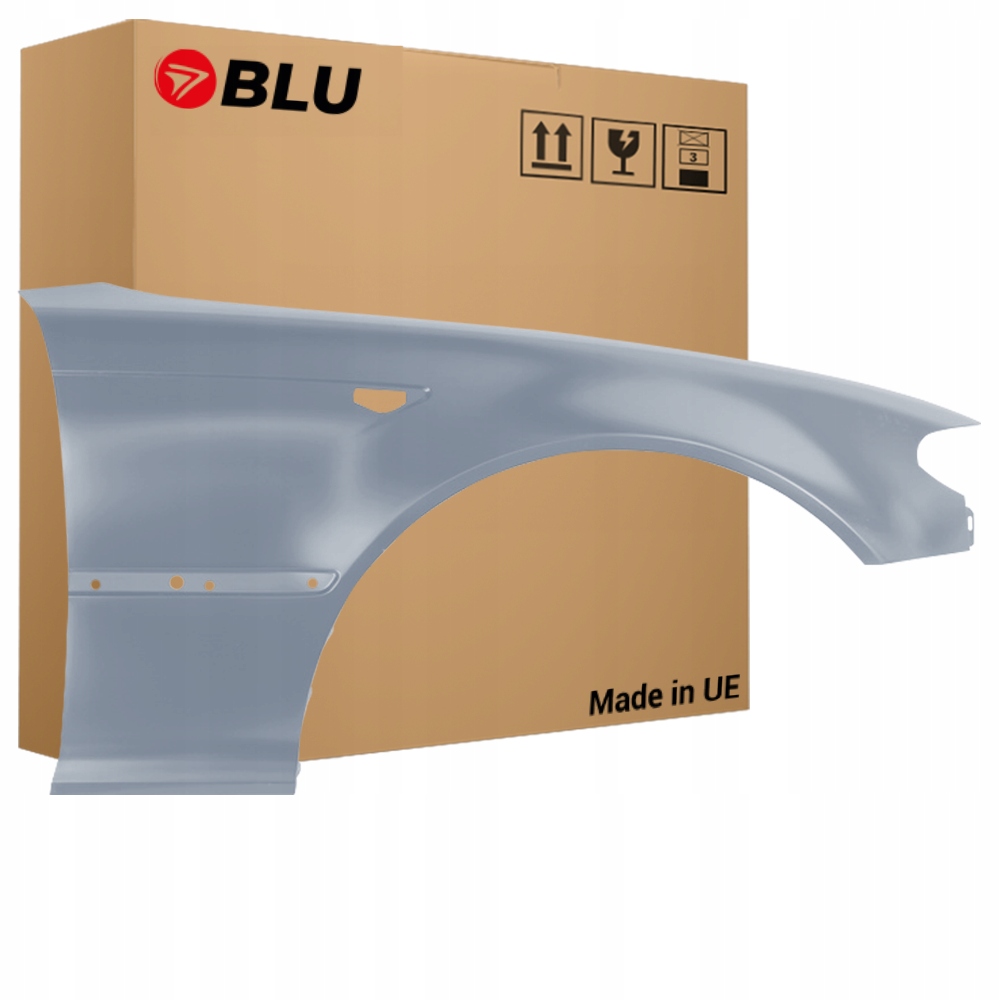 Blu Blatník Bmw 3 E46 A08 pravý 03-06 přední Coupe Cabrio SilverGrey