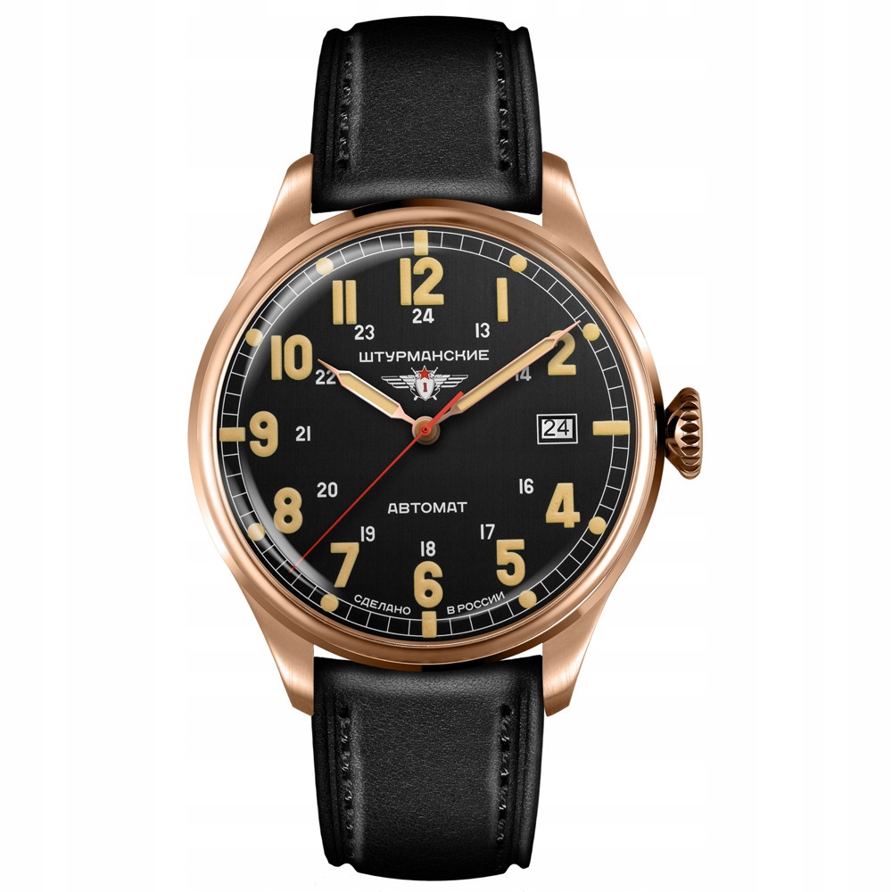 Pánské Hodinky Sturmanskie 2416-6829349 černý pásek