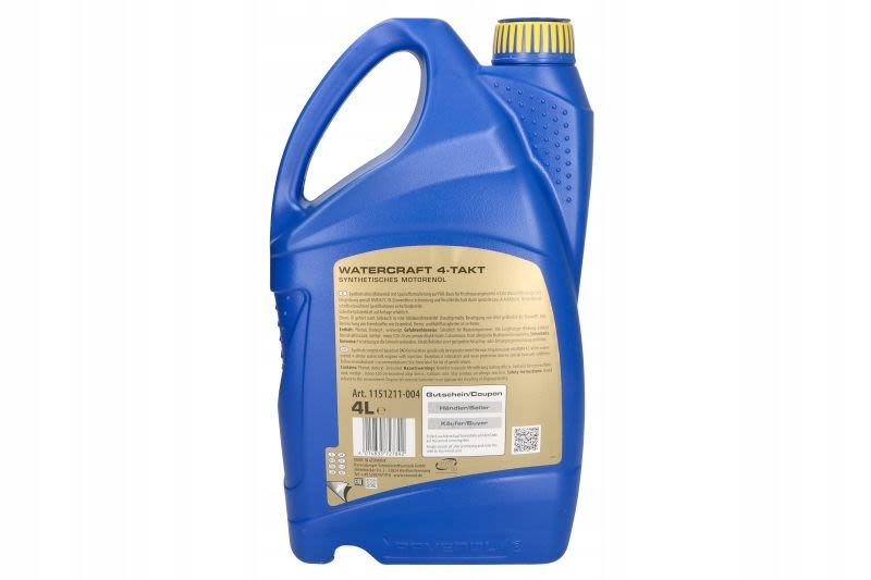 Olej pre vodné skútre Ravenol 10W40 Watercraft Synt 4T 4L