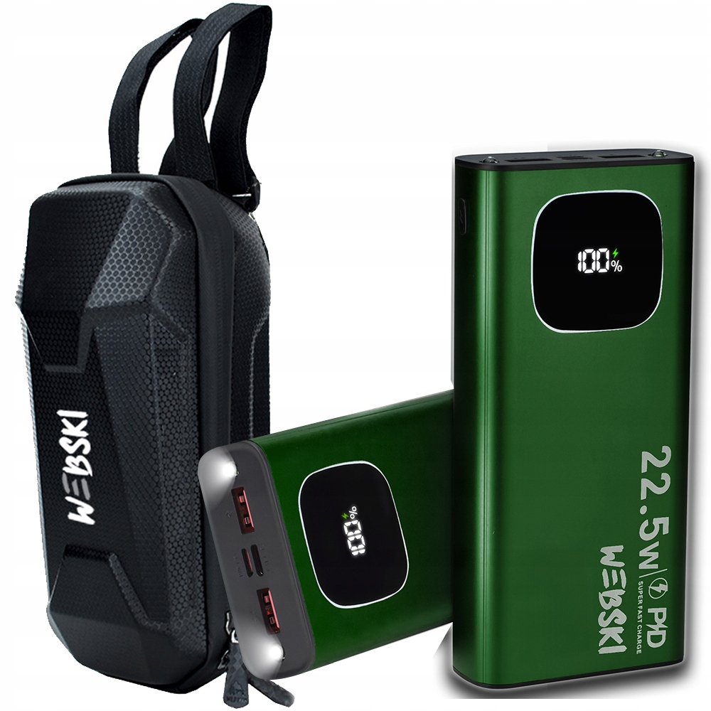 Torba Na Hulajnogę Elektryczną Kierownica Schowek Na Telefon+powerbank