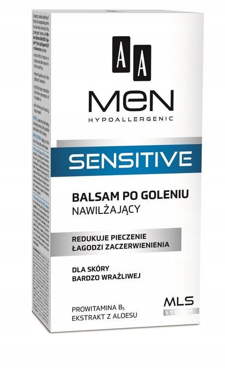 

Aa Men Sensitive nawilżający balsam po goleniu