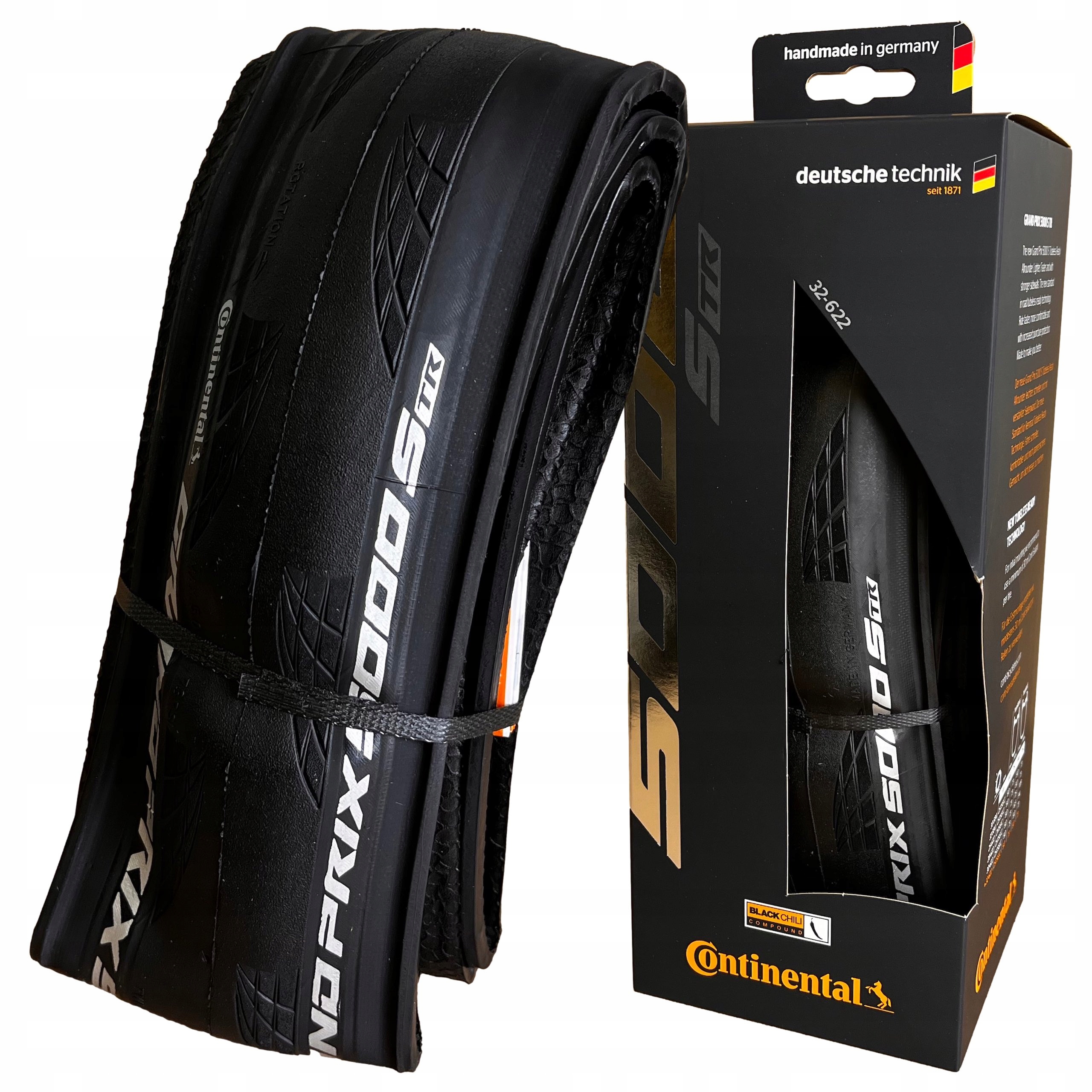 Opona Szosowa Tubeless 32mm Continental GP5000 Bezdętkowa 32 Grand Prix Box