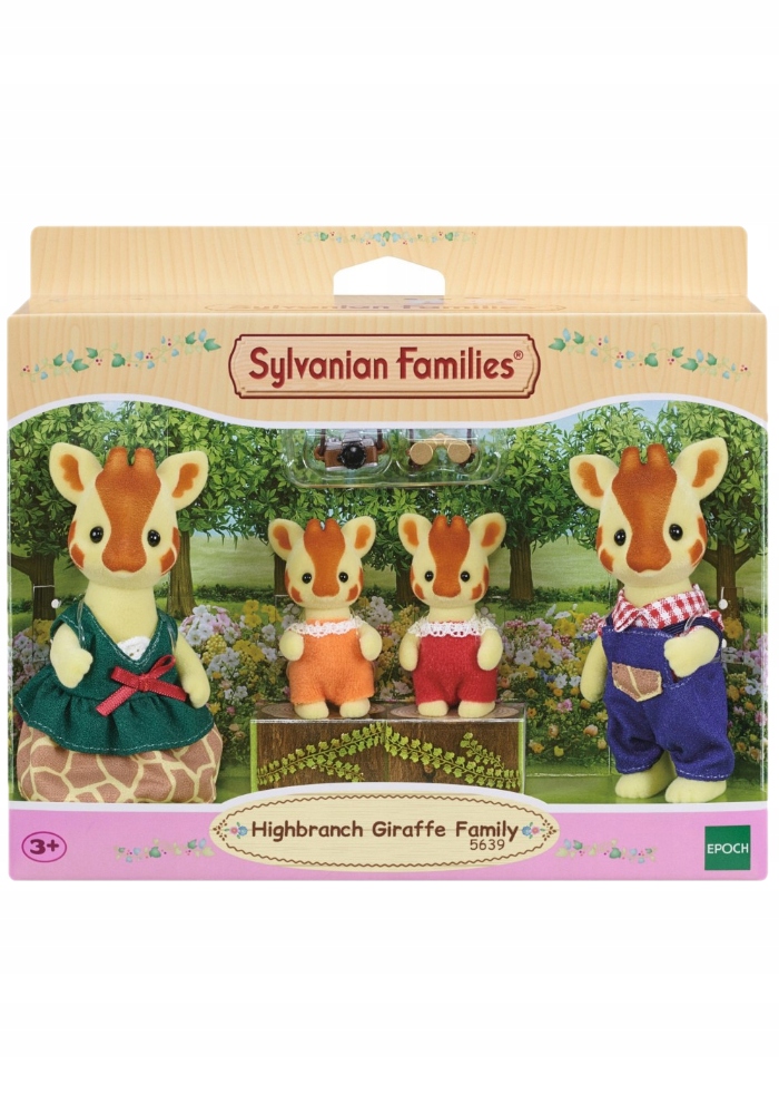 Sylvanian Families Rodzina żyraf z długą szyją 5639